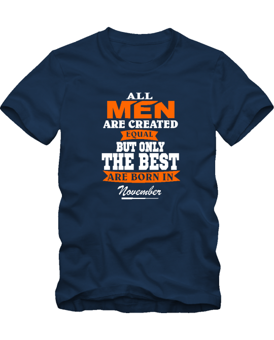 All men November